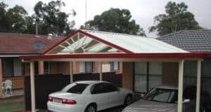 un carport construit après déclaration travaux carport