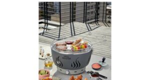 barbecue charbon LIDL avec ventilation