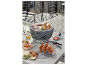 barbecue charbon LIDL avec ventilation
