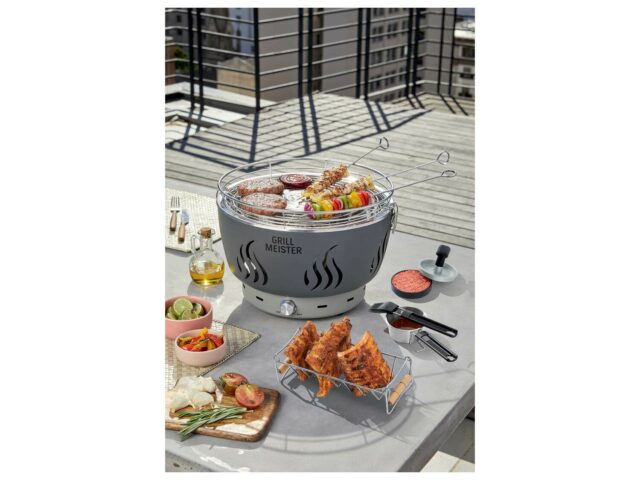 barbecue charbon LIDL avec ventilation