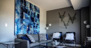 art abstrait decoration interieure