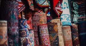 Décoration tapis berbère