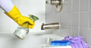 technique élimine moisissure douche sans eau javel
