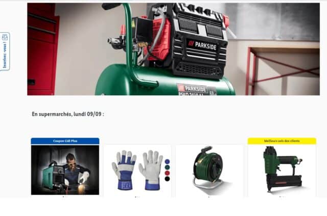 Catalogue bricolage Lidl septembre 2024