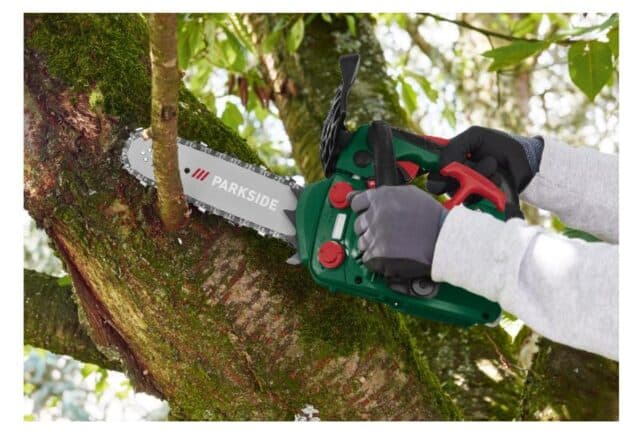 Tronçonneuse Lidl à essence