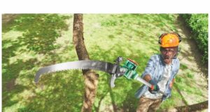 Coupe-branches télescopique avec scie