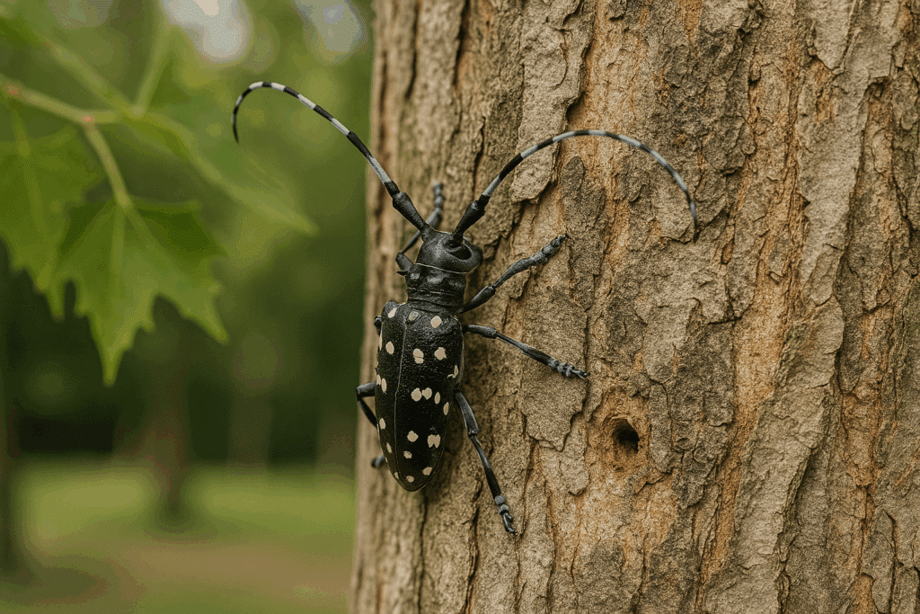 longicorne tigré