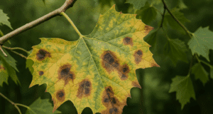 maladie anthracnose du platane