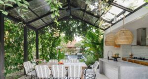 véranda extérieure