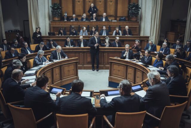 Débat parlementaire français sur les aides sociales