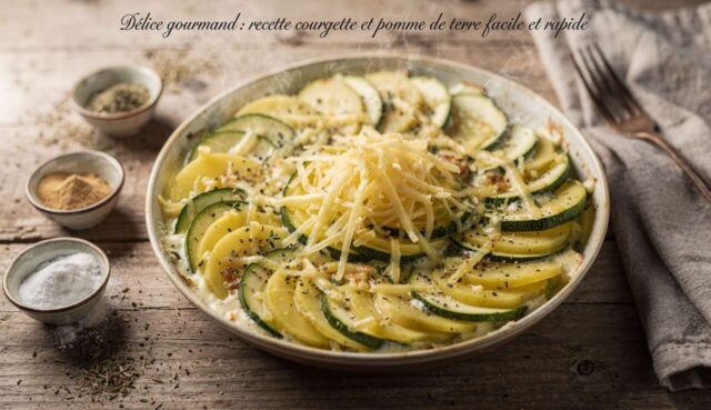 Délice gourmand : recette courgette et pomme de terre facile et rapide