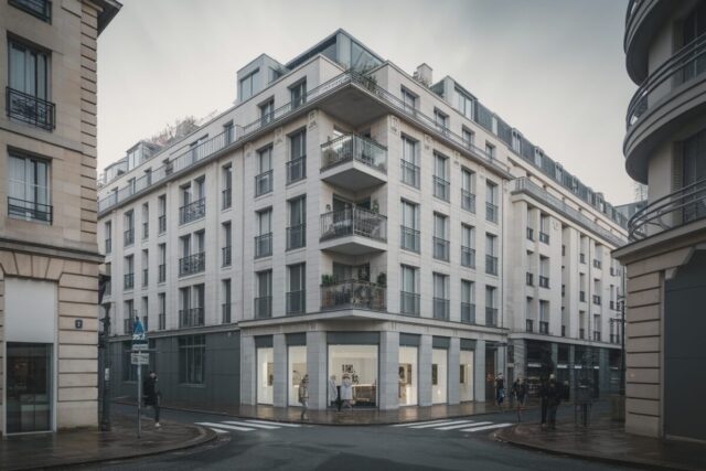 Immeubles résidentiels à Nantes illustrant la hausse des prix des appartements